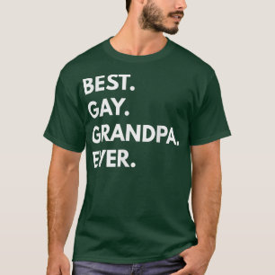 Camiseta Orgulho    EverLGBT do Melhor Vovô Gay 