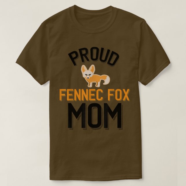 Camiseta Orgulho Fennec Fo Mãe (Frente do Design)