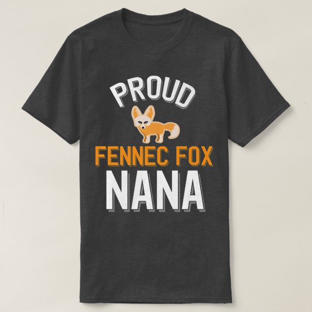 Camiseta Orgulho Fennec Fo Nana Cute Fennec Fo Premium (Frente do Design)
