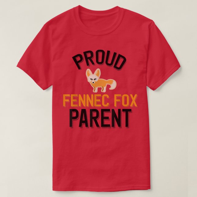 Camiseta Orgulho Fennec Fo Parente (Frente do Design)