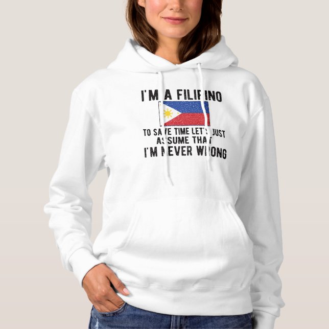 Camiseta orgulho filipino Filipinas Raízes filipinas (Frente)