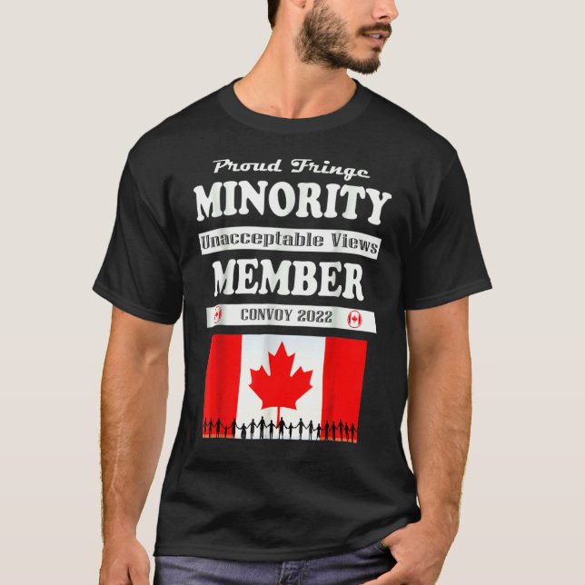 Camiseta Orgulho Fringe - Fringe Minoridade - Comboio da Li (Frente)