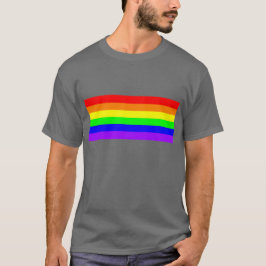 Camiseta Orgulho gay arco-íris