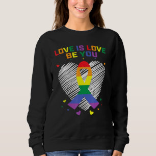 Camiseta Orgulho gay Bi Lgbtq Lésbica Bissexual Ally Love I