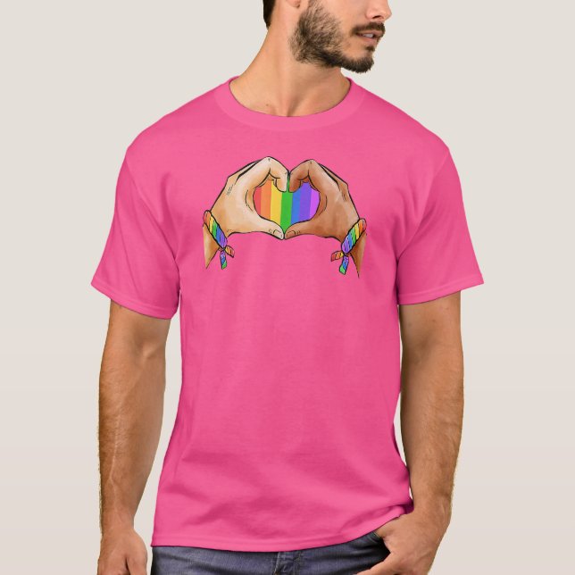 Camiseta Orgulho gay Clothing Lgbt Sinalizador Arco-Íris Un (Frente)