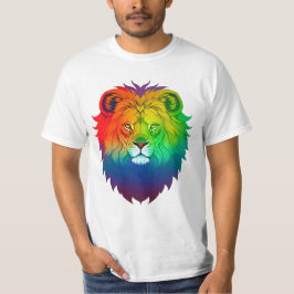Camiseta Orgulho gay de Leão