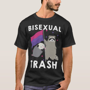 Camiseta Orgulho gay de Lixo Bissexual - Posse LGBT