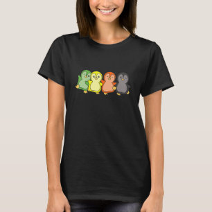 Camiseta Orgulho gay de Sinalizador Aromântico Lgbtq Caneta