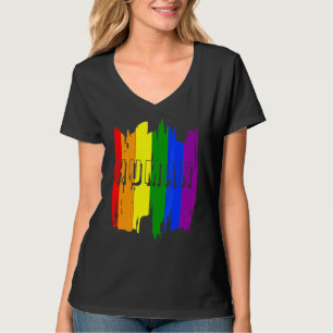 Camiseta Orgulho gay de Sinalizador Lgbt Humano Transgênero