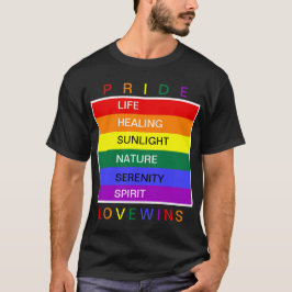 Camiseta Orgulho gay do LGBT Rainbow Love ganha personaliza