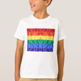 Camiseta Orgulho gay Flag Rainbow Flag LGBTQ Love is Love