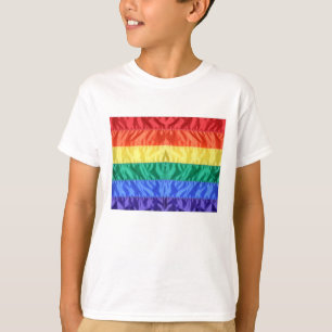 Camiseta Orgulho gay Flag Rainbow Flag LGBTQ Love is Love
