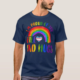 Camiseta Orgulho gay IM Orgulhoso De Você Abraços De Pai Li