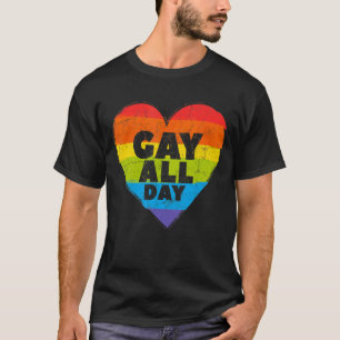 Camiseta Orgulho gay Lgbt Bisexual Boys Gay durante todo o