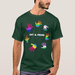 Camiseta Orgulho gay LGBT LGBT para apoio LGBTQ