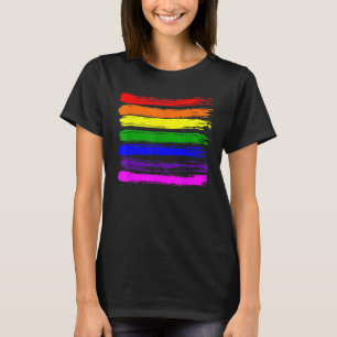 Camiseta Orgulho gay LGBT Orgulho gay de Sinalizador 2023