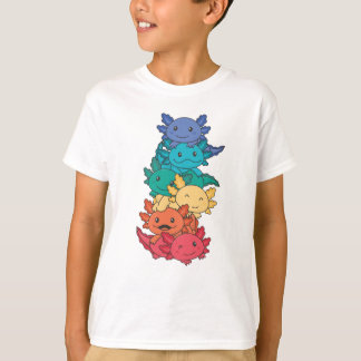 Camiseta Orgulho gay Lgbtq Axolotl