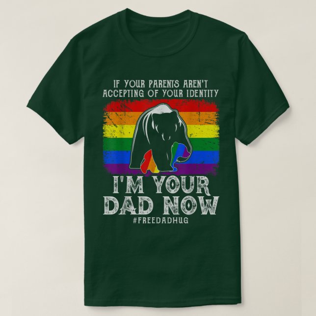Camiseta Orgulho gay LGBTQ Engraçado Im Os Seus Abraços De  (Frente do Design)