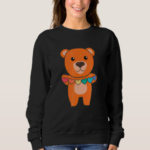 Camiseta Orgulho gay Lgbtq Heart Bear 2