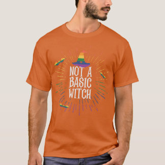 Camiseta Orgulho gay LGBTQ Sinalizador Não É Um Chapéu Bási