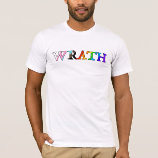 Camiseta orgulho gay mais WRATH