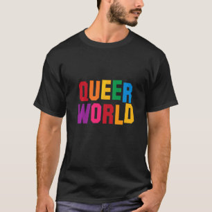Camiseta Orgulho gay Mês de Queer World Lgbt Bissexual Quee