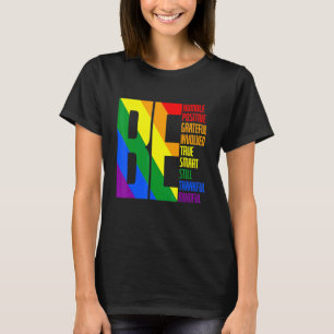 Camiseta Orgulho gay Mês de Sinalizador Lgbt Humano Transge
