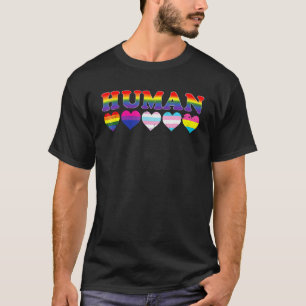 Camiseta Orgulho gay Mês de Sinalizador Lgbt Humano Transge