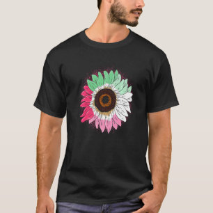 Camiseta Orgulho gay Mês Girassol Bandeira Abrosexual Lgbtq