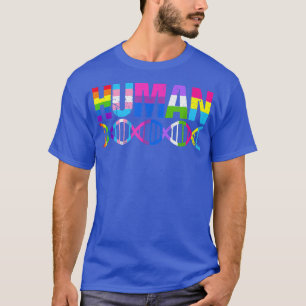 Camiseta Orgulho gay Mont do Orgulho Lésbico LGBTQ do DNA h