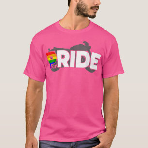 Camiseta Orgulho, gay, moto LGBT, clube de moto, orgulho ga