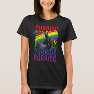 Camiseta Orgulho gay para Homens Gbt Pai Gato Purrid