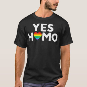 Camiseta orgulho gay Parada Arco-ÍrisSim Homo