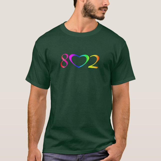 Camiseta Orgulho gay Rainbow (Frente)