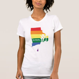 Camiseta Orgulho gay  Rhode Island