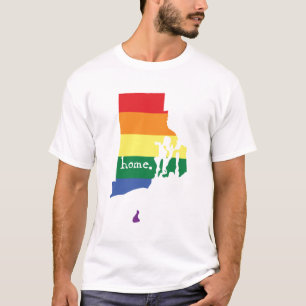 Camiseta Orgulho gay  Rhode Island