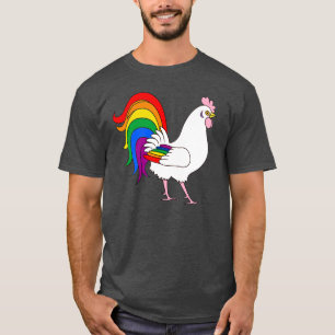 Camiseta Orgulho gay Rooster