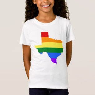 Camiseta Orgulho gay  Texas Rainbow