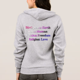 Camiseta Orgulho Gênerofluido - Local de nascimento: Terra.