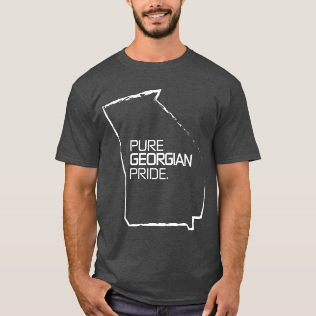 Camiseta Orgulho Georgiano Puro (Frente)