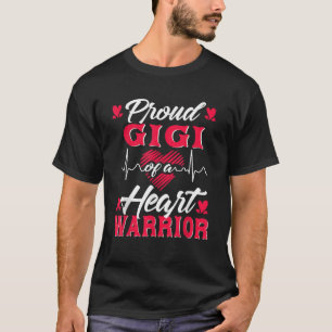 Camiseta Orgulho Gigi de uma Consciência de ChD pelo Guerre