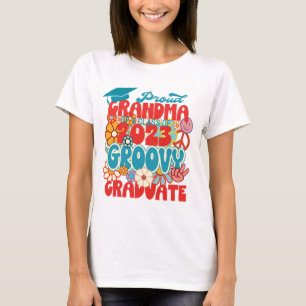 Camiseta Orgulho GRANDMA de uma Classe de Retrocessor do Fo