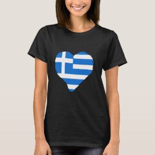 Camiseta Orgulho Grego Coração Helenos Raízes Gregas Heleni