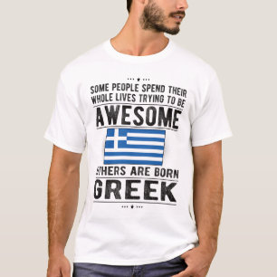 Camiseta Orgulho Grego Grécia Herança Patriota Grega