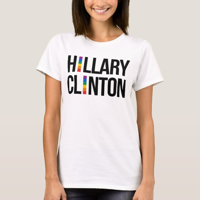Camiseta Orgulho Hillary Clinton (Frente)