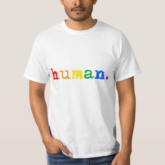 Camiseta Orgulho Humano (Frente)