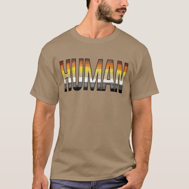 Camiseta Orgulho Humano do Urso (Frente)
