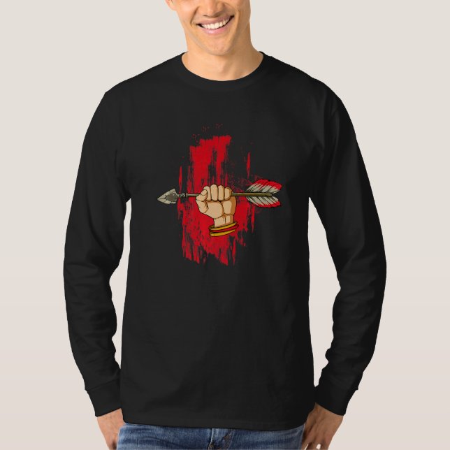 Camiseta Orgulho Indígena Americano   (Frente)