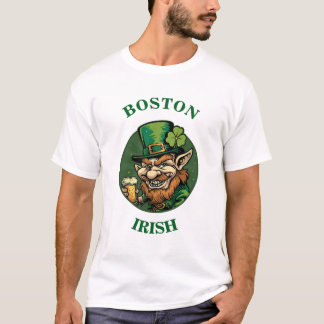 Camiseta Orgulho Irlandês de Boston
