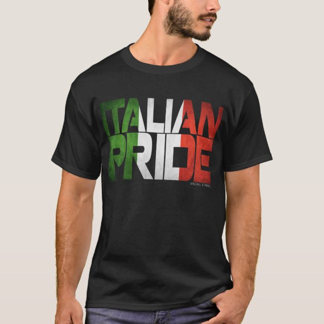 Camiseta Orgulho italiano (Frente)